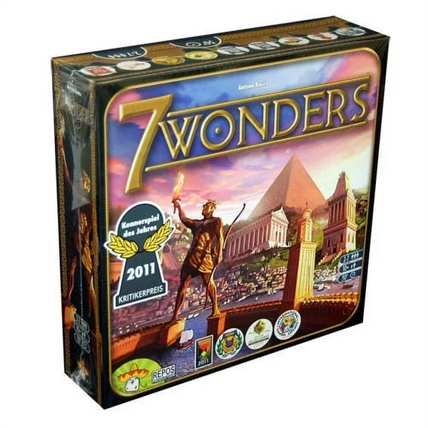 JOGO DE TABULEIRO - 7 WONDERS VERSION 1