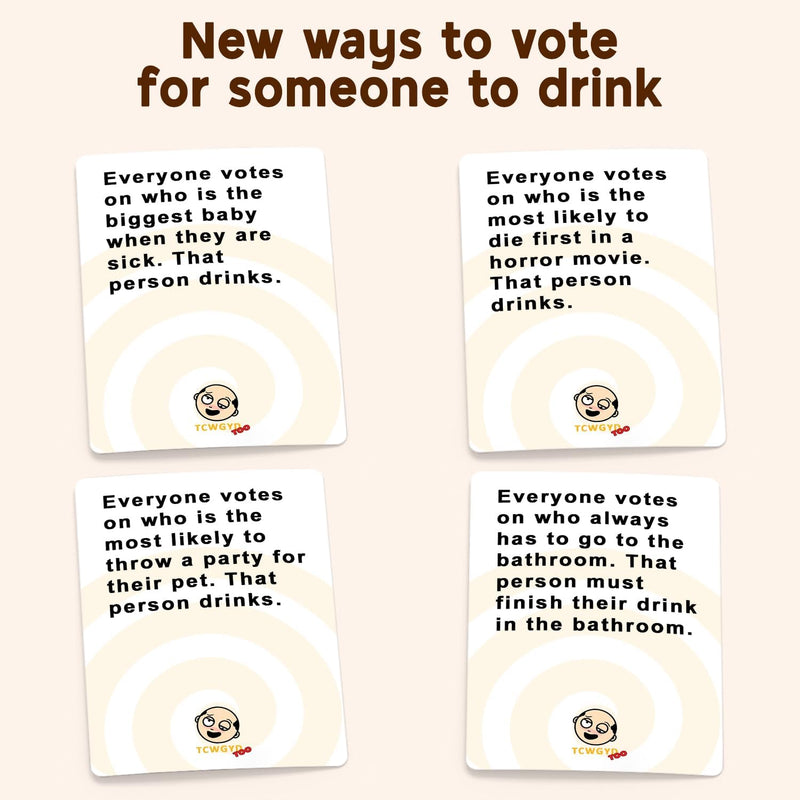 JOGO DE CARTAS - THESE CARDS WILL GET YOU DRUNK TOO