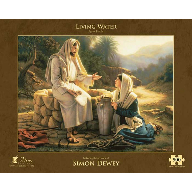 Simon Dewey Living Water Puzzle 500 peças