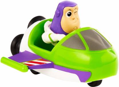 FIGURINHA TOY STORY - MINIS BUZZ LIGHTER  & SPACESHIP (mini action fight)