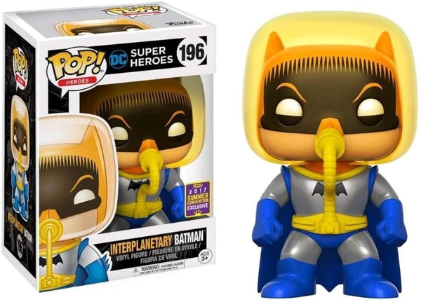 Interplanetario Batman Funko Dc comics Super Heroes Pop Vinyl Figure 196