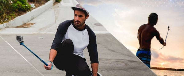 PAU DE SELFIE XSORIES BG - U SHOT MONOCROMÁTICO TELESCÓPICO PÓLO ( azul)