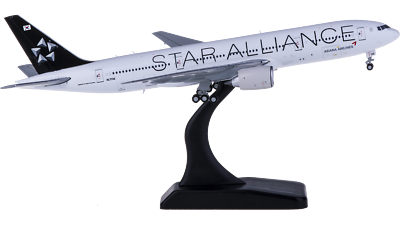 AVIÃO COLECIONÁVEL STAR ALLIANCE 380 ESCALA 16 cm